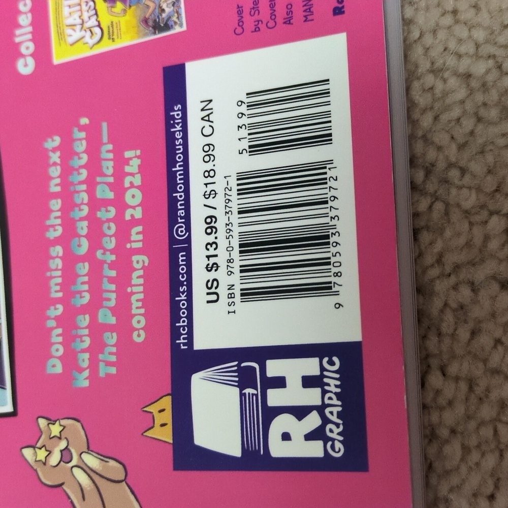 Great Condition Katie The Cat Sitter Kid Graphic Novel Set - Picture 7 of 7